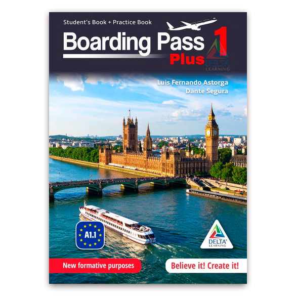 Inglés - Boarding pass 1 plus - 1era edición 2025